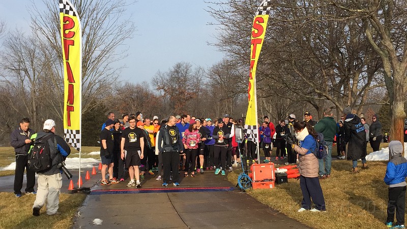 2015-03-14 Pi 5K 236.JPG - The first (only?) Pi run on 3.14.15 at 9:26.53 am... with PIE!